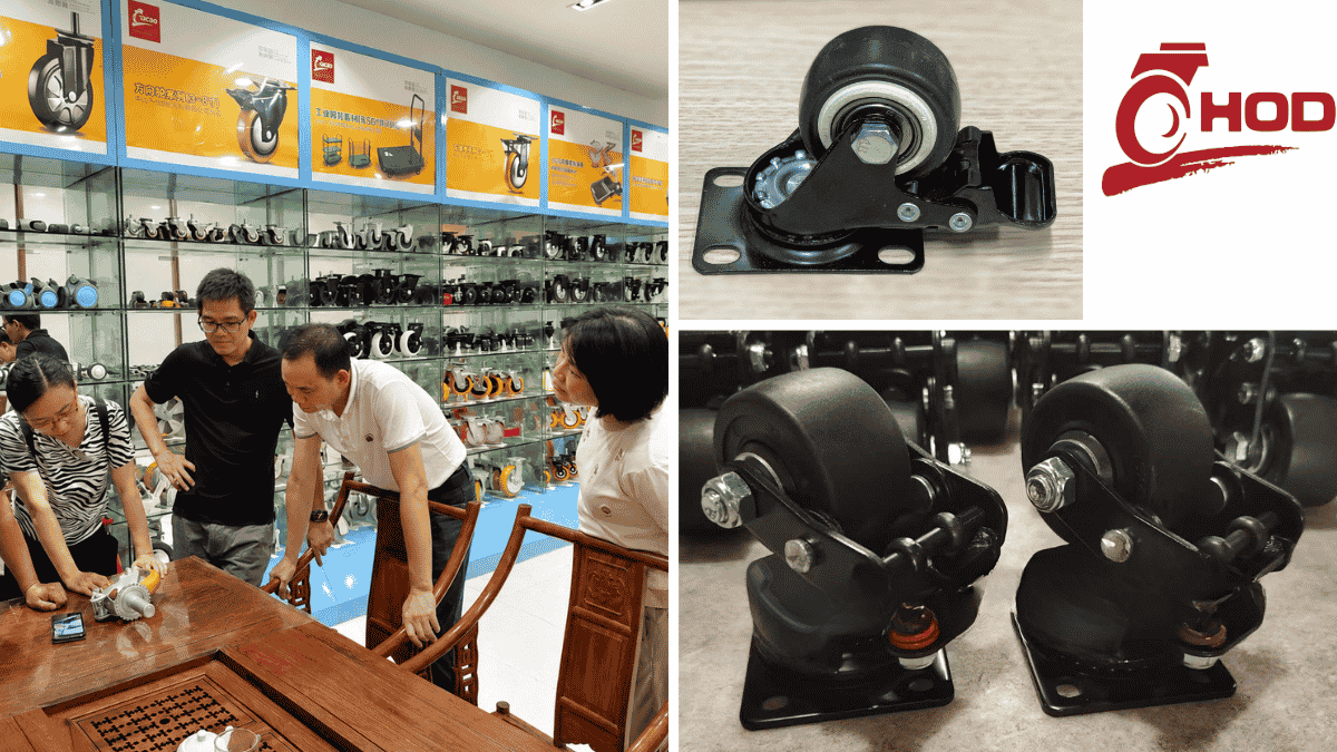 Nhà cung cấp bánh xe đẩy chịu nhiệt 280 độ uy tín, giá tốt