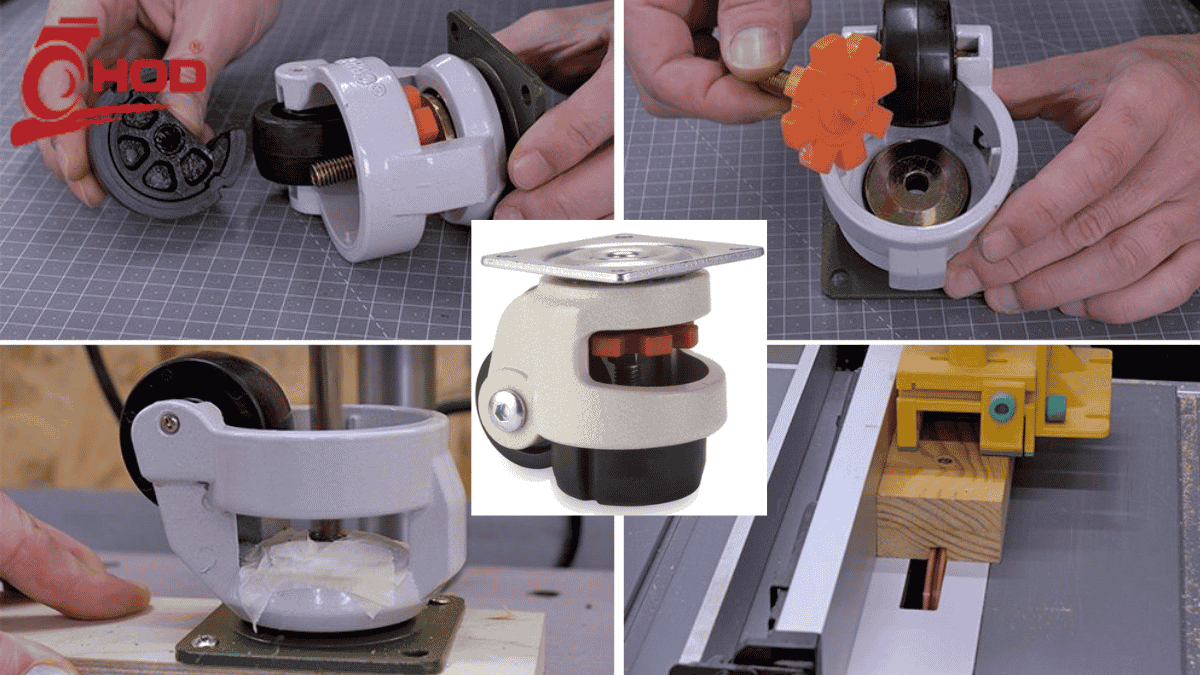 Ứng dụng của leveling caster