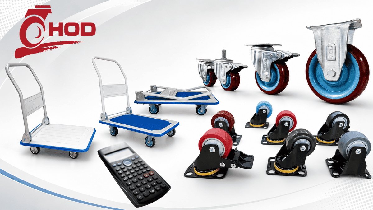 So sánh cấu hình xe đẩy công nghiệp 4 bánh 6 bánh và 8 bánh