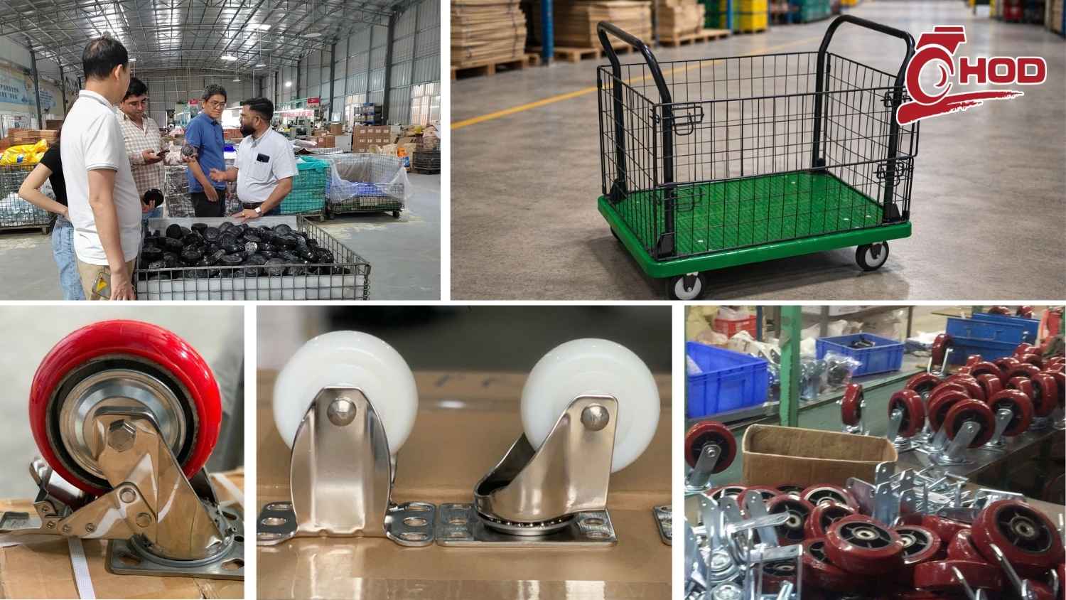 Cách chọn bánh xe đẩy chịu tải nặng theo tải trọng và mặt sàn