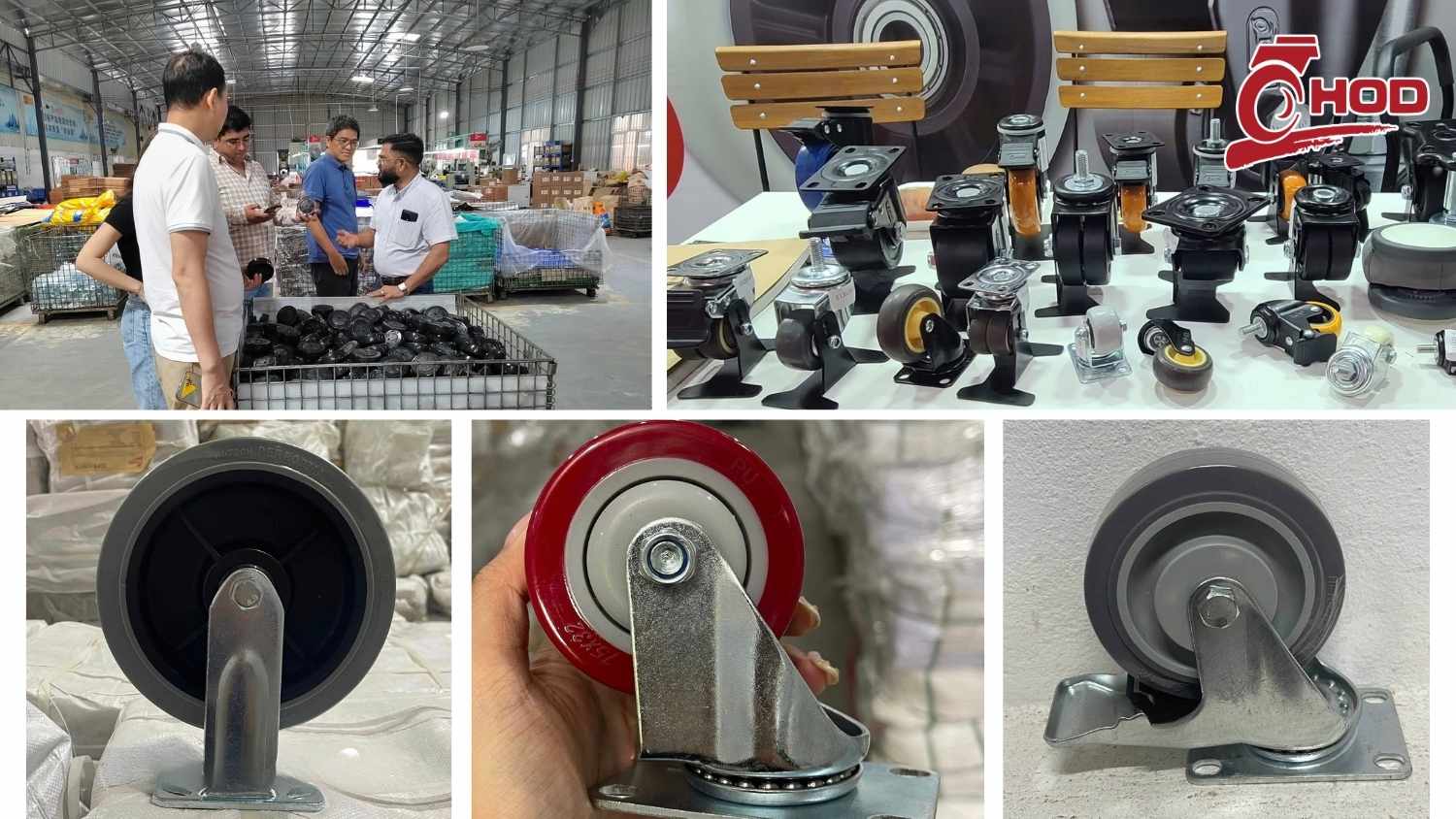 Kiểm tra bản mã và thông số bánh xe đẩy 300kg