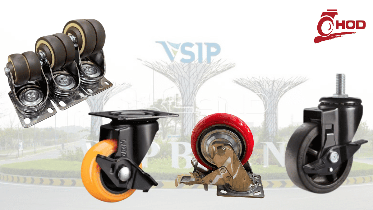 Nhu cầu sử dụng bánh xe đẩy công nghiệp tại KCN VSIP Bắc Ninh