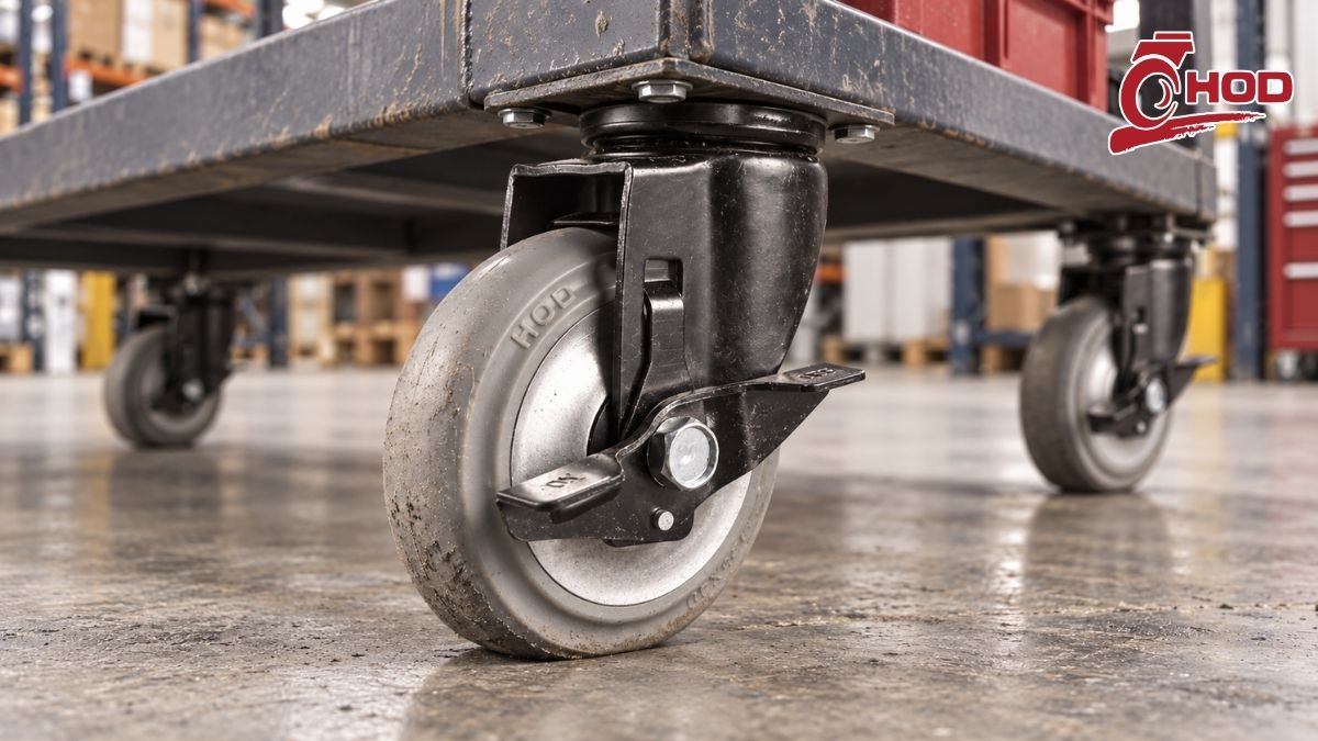 Dấu hiệu bánh xe TPR bị biến dạng và mòn lệch