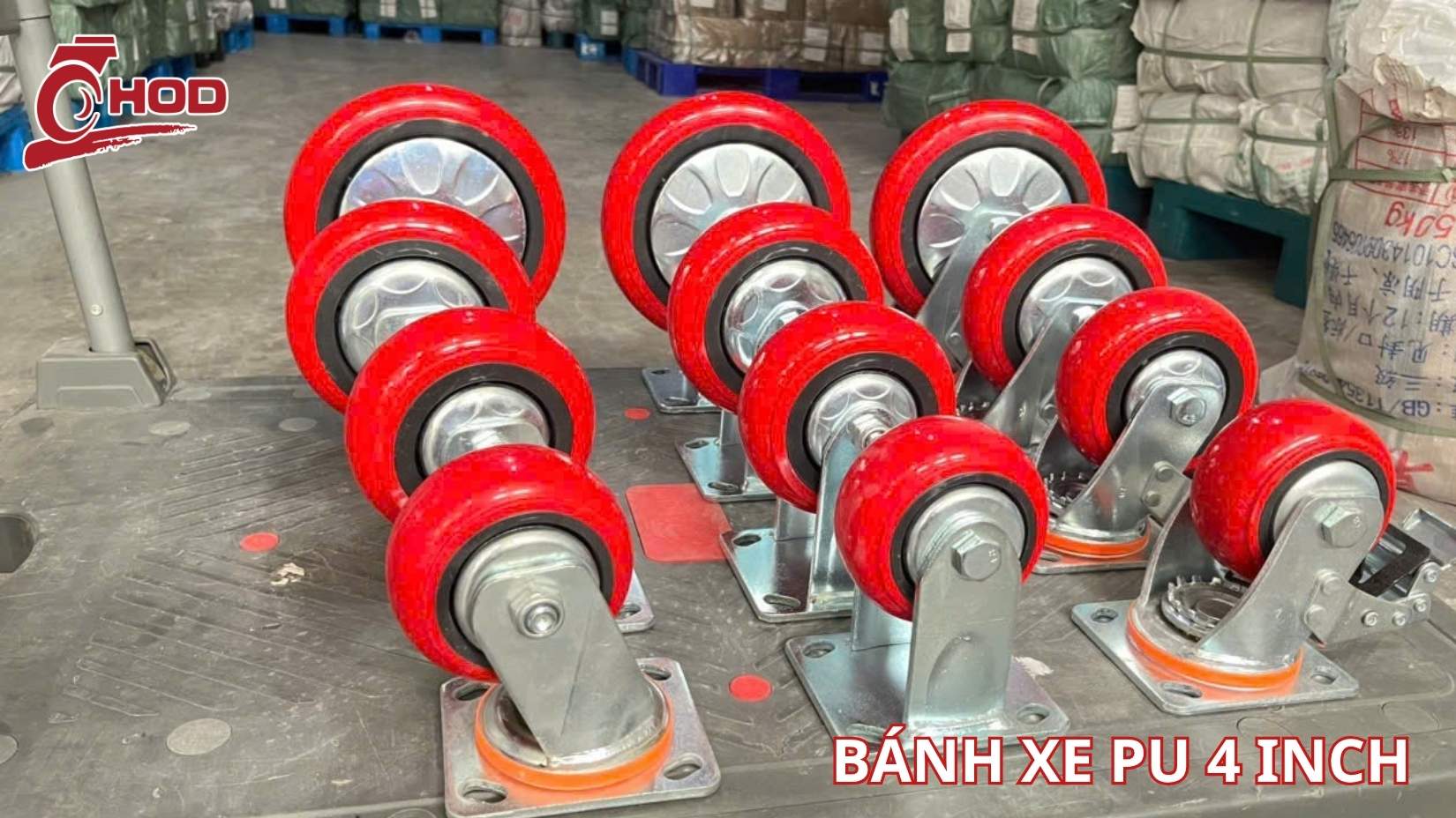 Bánh xe PU 4 inch là gì?