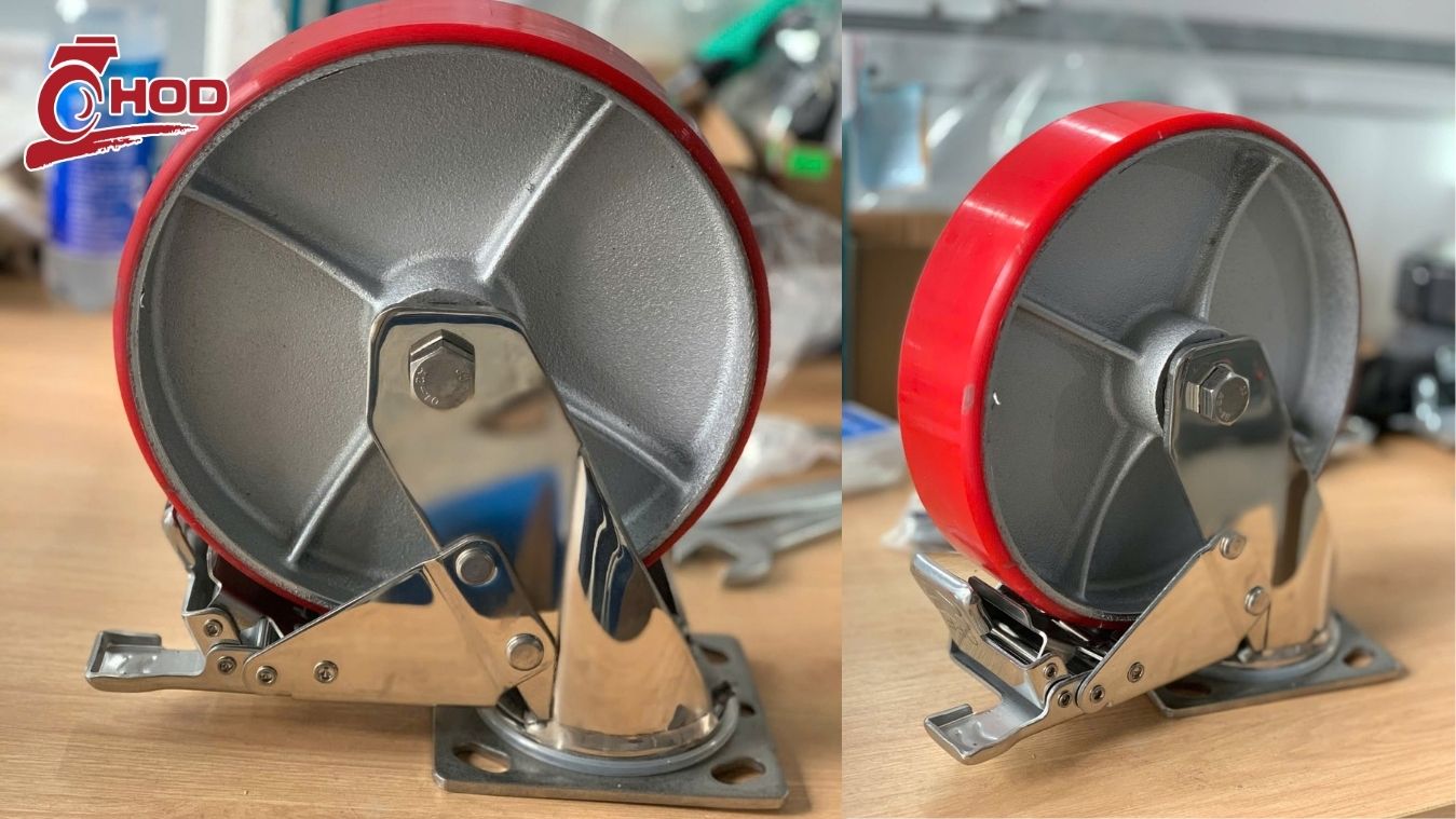 Các mẫu bánh xe đẩy hàng loại to đường kính 100mm đến 300mm