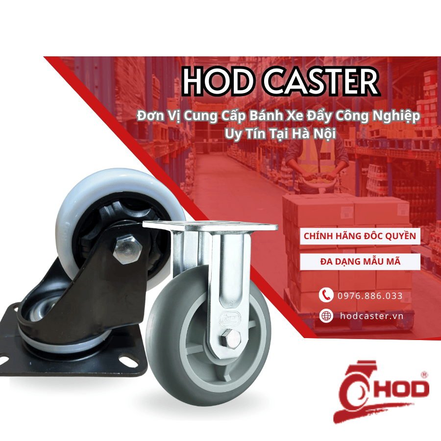 Đơn Vị Cung Cấp Bánh Xe Đẩy Công Nghiệp Uy Tín Tại Hà Nội