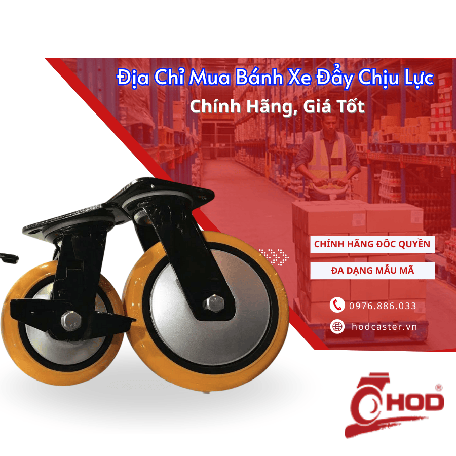 Địa Chỉ Mua Bánh Xe Đẩy Chịu Lực Chính Hãng
