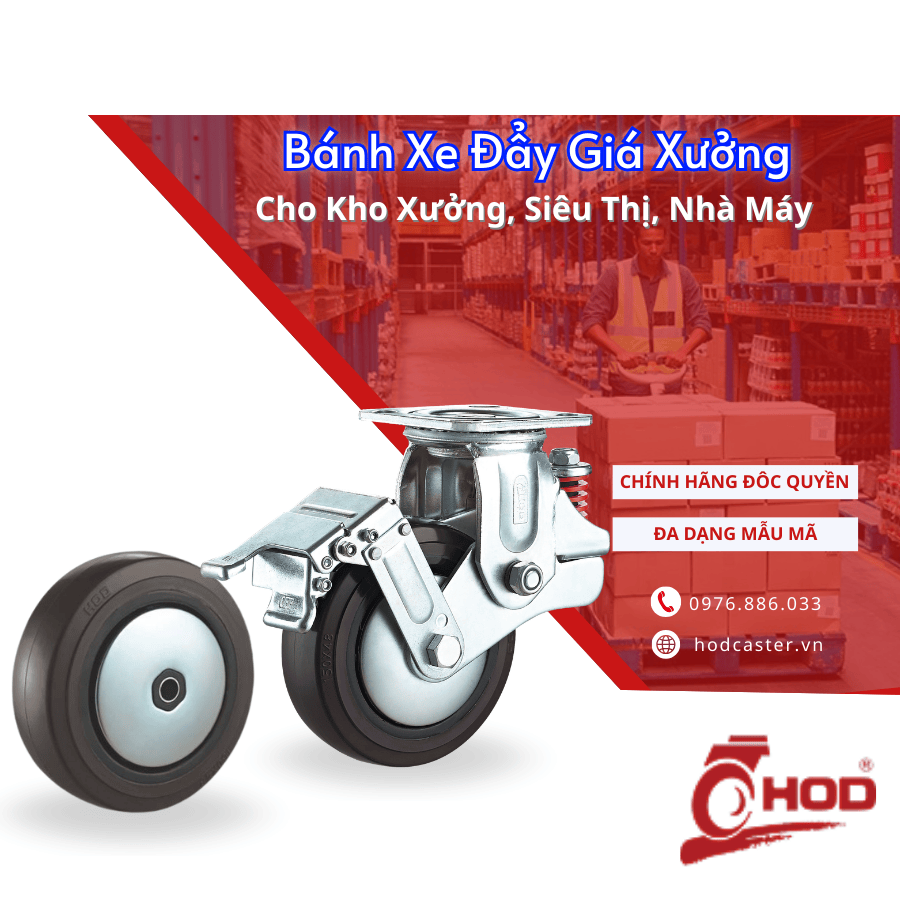 Bánh Xe Đẩy Giá Xưởng