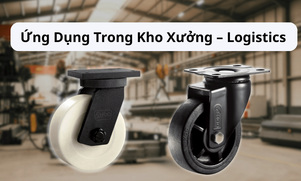 bánh xe đẩy công nghiệp Hà Nội