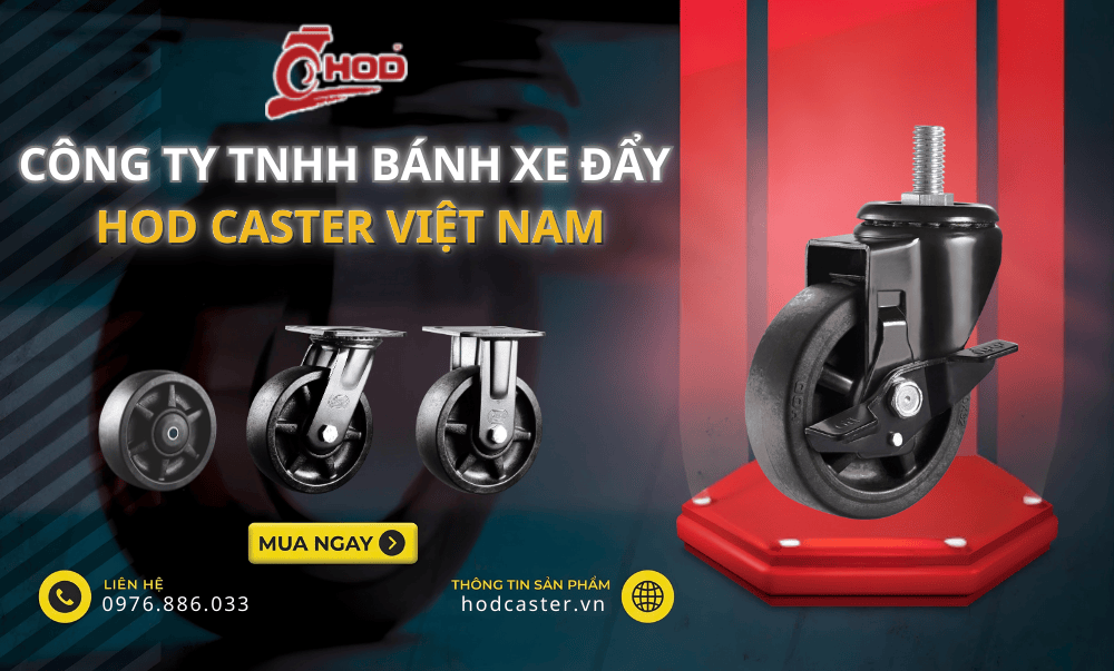 Bánh Xe Chịu Nhiệt Cho Xưởng Sản Xuất Tại Hà Nam