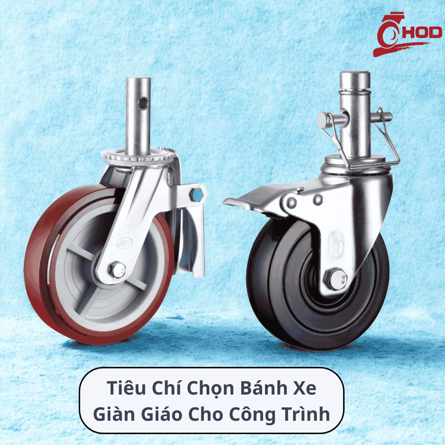 Bánh Xe Giàn Giáo Cho Công Trình Tại Hải Phòng