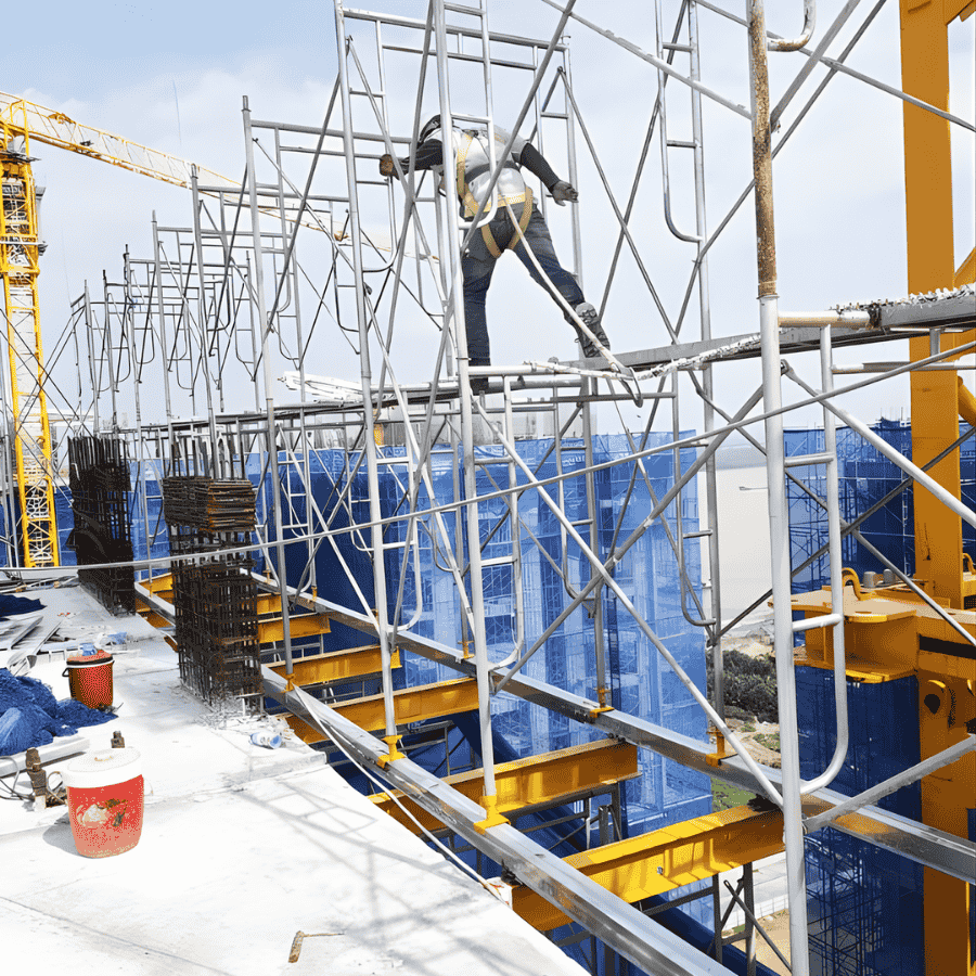 Bánh Xe Giàn Giáo Cho Công Trình Tại Hải Phòng