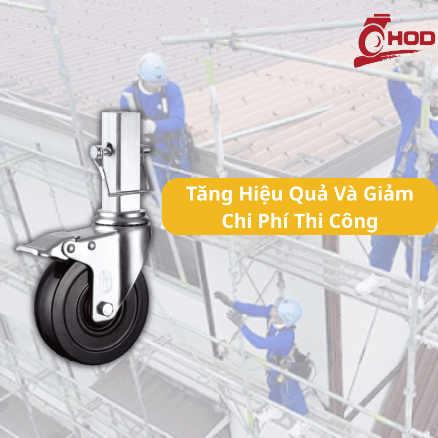 Bánh Xe Giàn Giáo Cho Công Trình Tại Hải Phòng