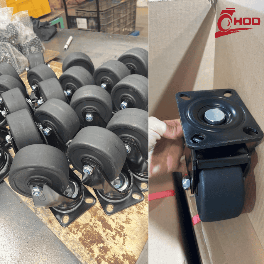 Cung cấp bánh xe đẩy số lượng lớn cho nhà máy Hải Phòng