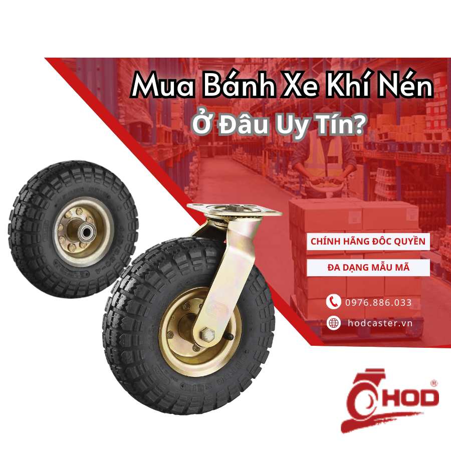 Mua Bánh Xe Khí Nén Ở Đâu Uy Tín?