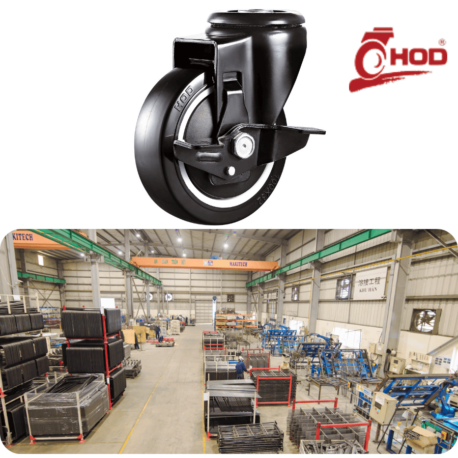 Nhà Cung Cấp Bánh Xe Đẩy Công Nghiệp Uy Tín Tại Hưng Yên