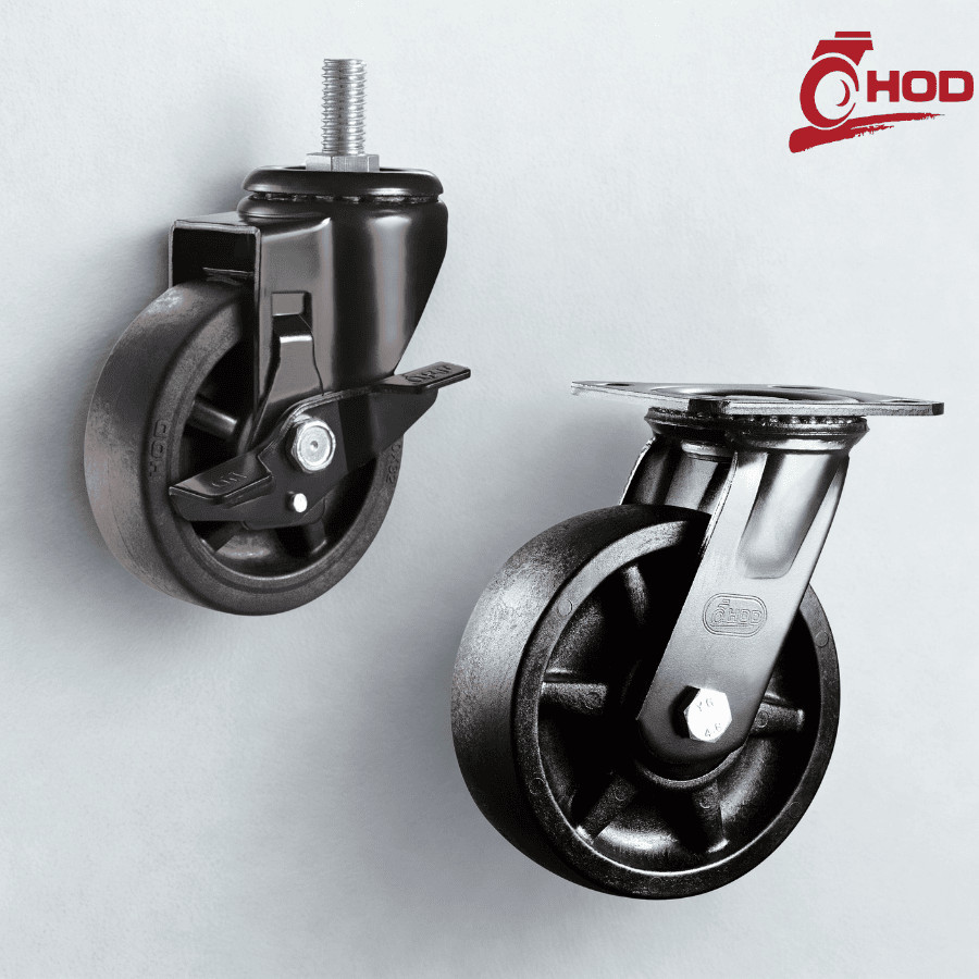 Tư vấn chọn bánh xe đẩy công nghiệp cho nhà máy tại Hà Nội