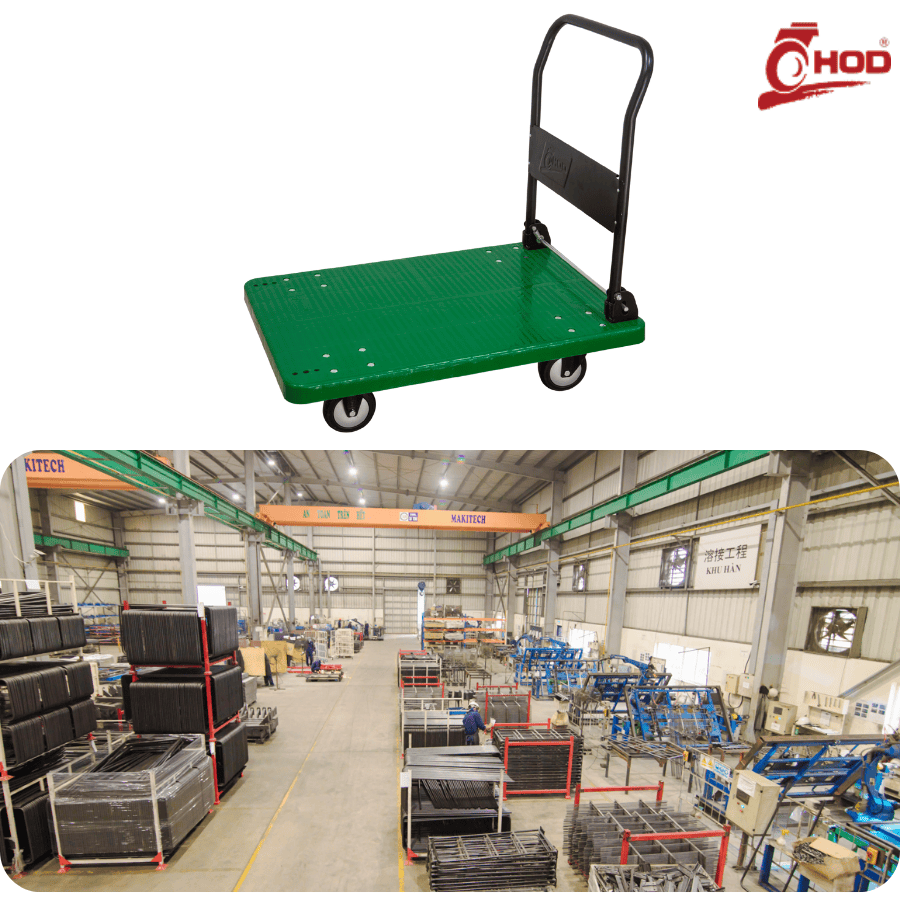 Tiêu chí quyết định chất lượng xe đẩy hàng