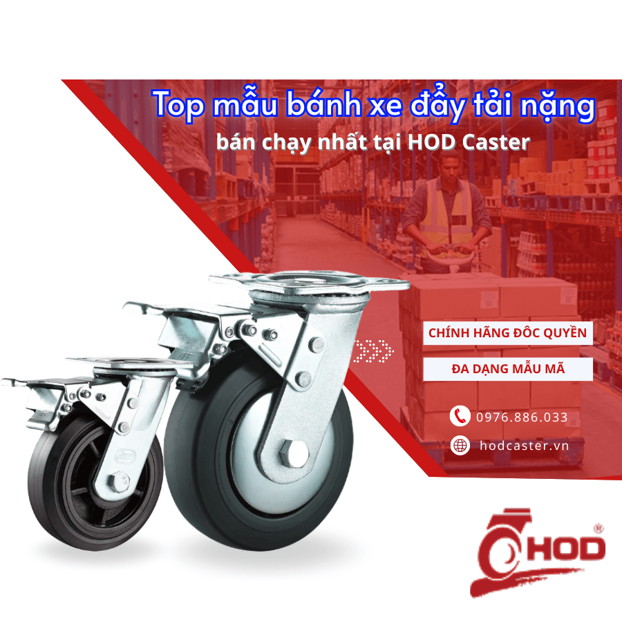 bánh xe đẩy tải nặng