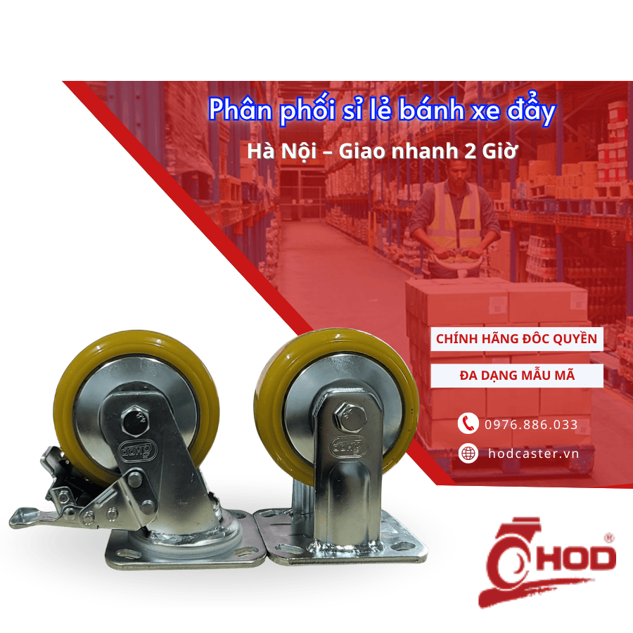 Phân phối sỉ lẻ bánh xe đẩy