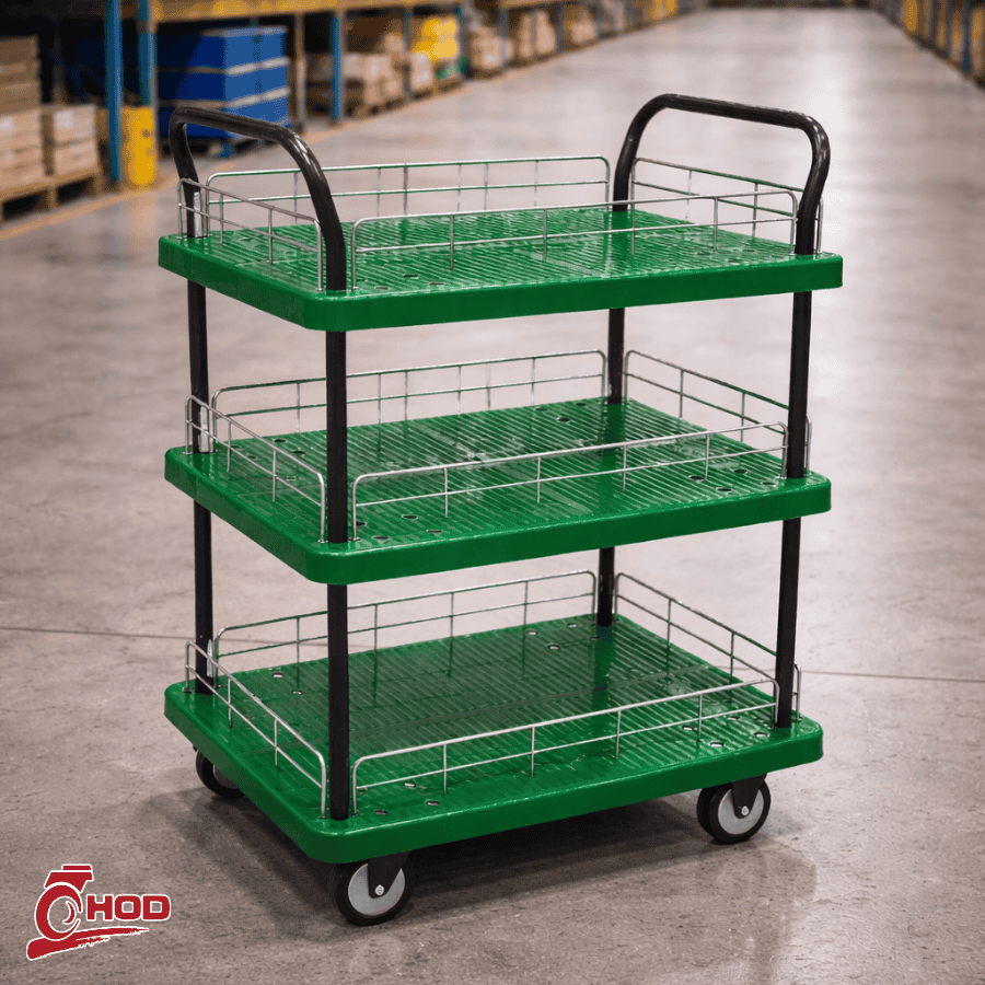 lợi ích khi sử dụng xe đẩy hàng trong vận chuyển