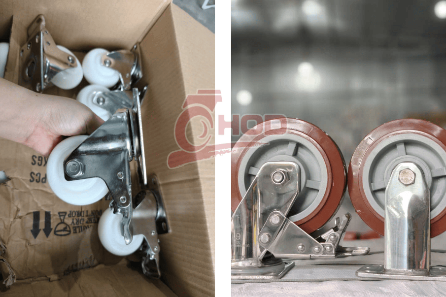 Phân phối bánh xe đẩy giá sỉ