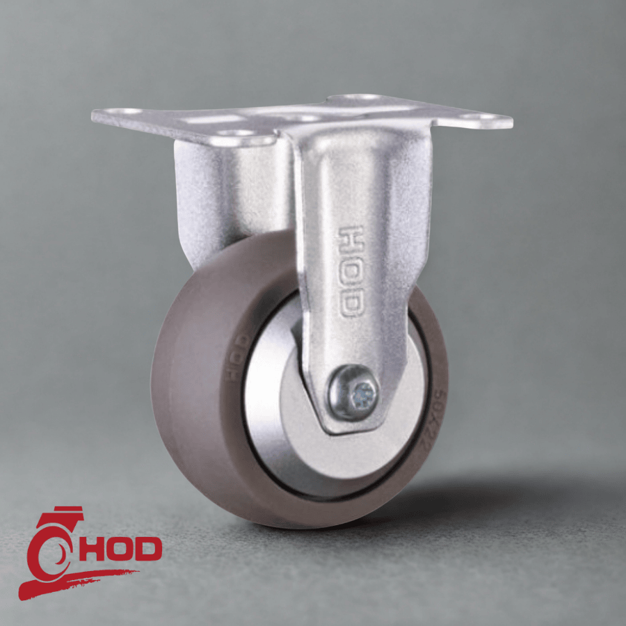 bánh xe đẩy tải nhẹ TPR càng cố định