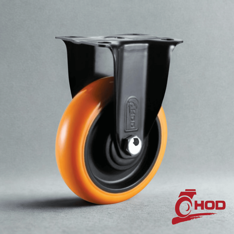 bánh xe đẩy tải trung càng cố định 70kg – 95kg 