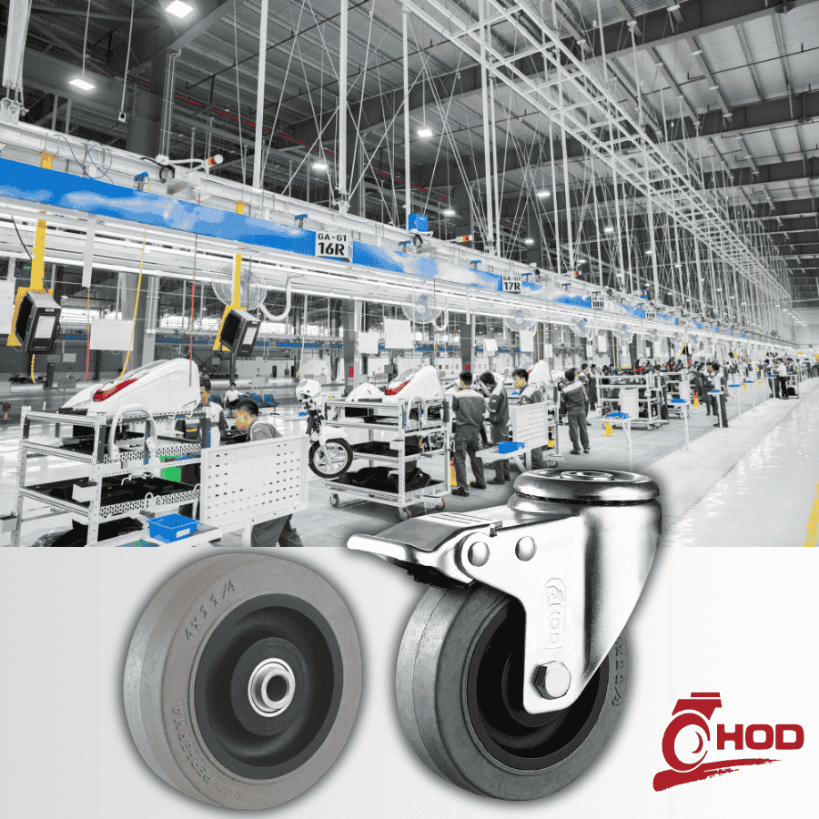 bánh xe công nghiệp chính hãng