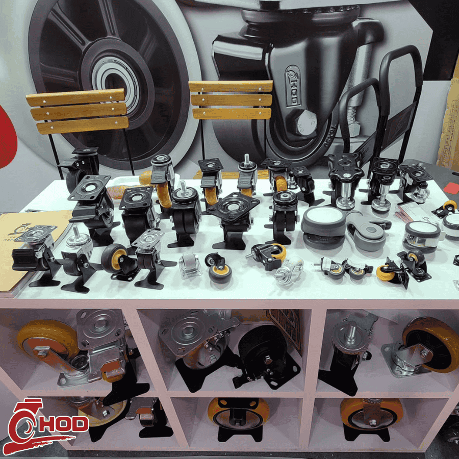 Bánh xe đẩy giá xưởng HOD Caster cho nhà máy và kho xưởng