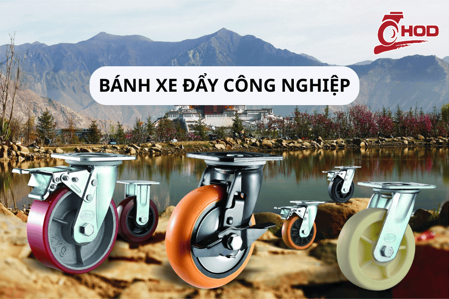 Các loại bánh xe đẩy công nghiệp phổ biến cho kho xưởng